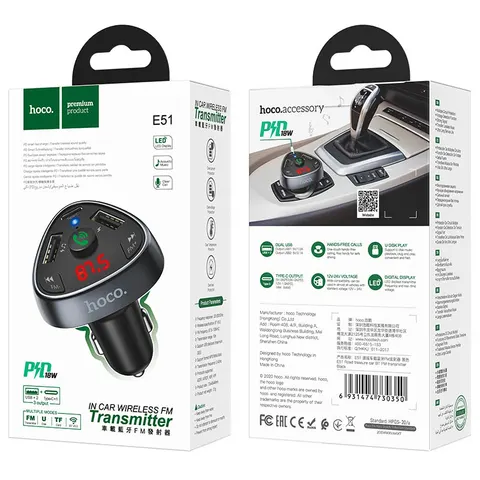 Bluetooth модулятор Hoco E51