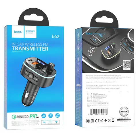 Bluetooth модулятор Hoco E62