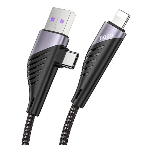 Кабель Hoco USB / Type-C на Lightning (U95)
