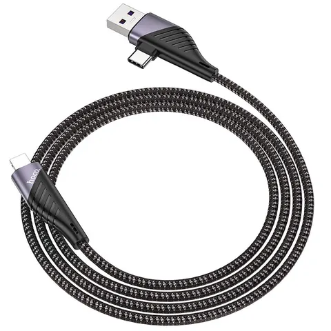 Кабель Hoco USB / Type-C на Lightning (U95)