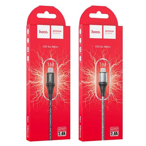 Кабель HOCO Micro USB X50