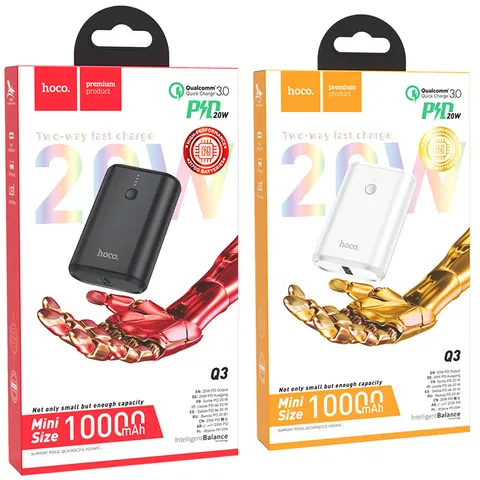 Внешний аккумулятор Power Bank HOCO 10000mAh Q3
