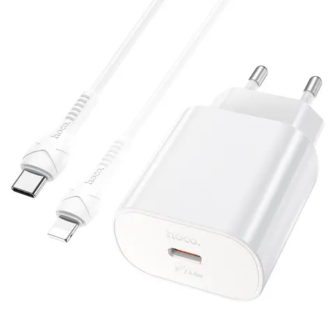 Зарядное устройство Borofone N22 Type-C на Ligthing
