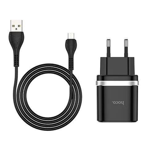 Зарядное устройство Hoco Quick Charge MicroUSB (C12Q)
