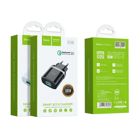 Зарядное устройство Hoco Quick Charge (C12Q)