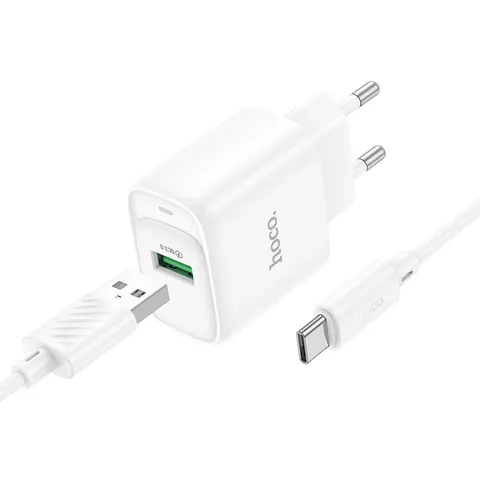 Сетевое зарядное устройство HOCO C140A + Type-C