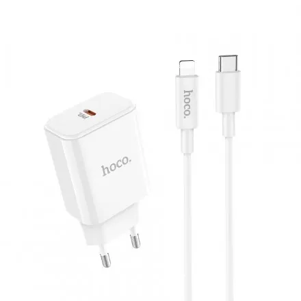Зарядное устройство 18W Type-C - Lightning Hoco C71A