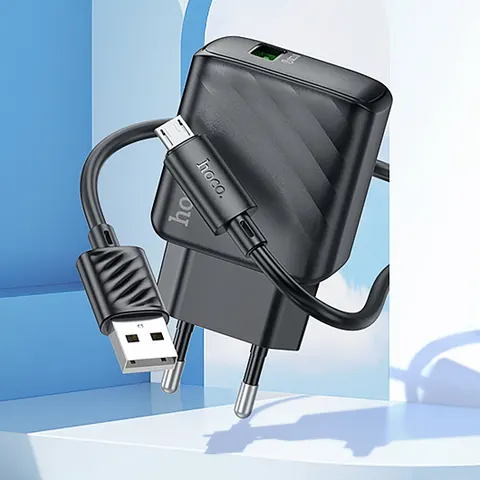Зарядное устройство Hoco CS21A QC3.0 Micro-USB (EU)