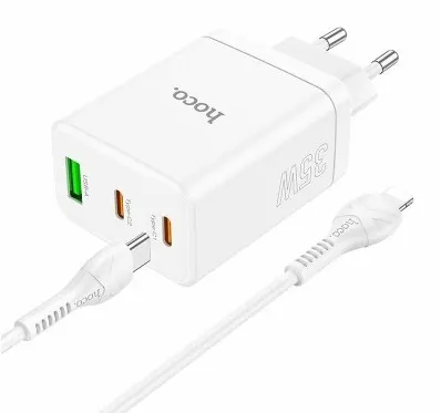Зарядное устройство Hoco N33 PD 35W + Type-C to Type-C