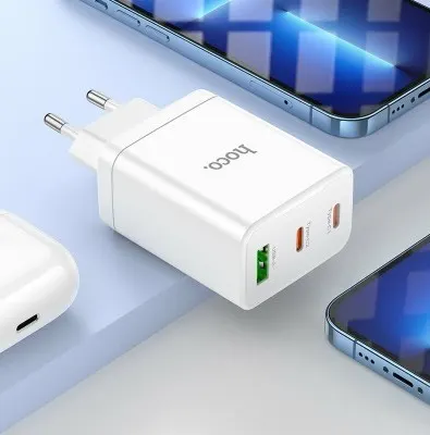 Зарядное устройство Hoco N33 PD 35W + Type-C to Type-C