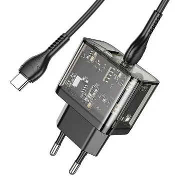Зарядное устройство Hoco N34 PD 20W + QC3.0 + Type-C to Type-C