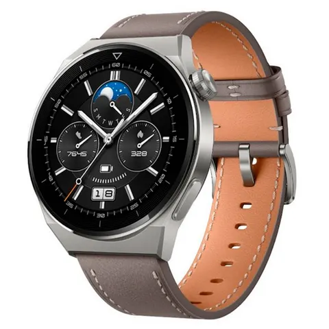 Смарт-часы Huawei Watch GT 3 46mm + Leather Strap
