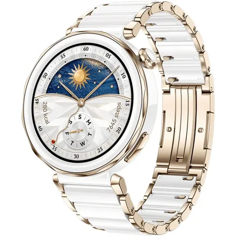 Смарт-часы Huawei Watch GT 5 Pro 42mm White Ceramic Strap