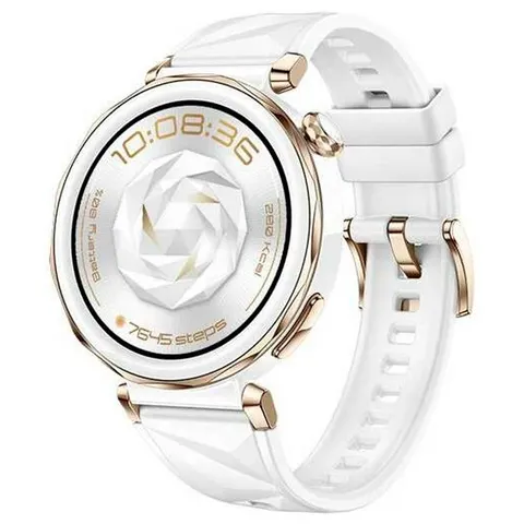 Смарт-часы Huawei Watch GT 5 Pro 42mm White Fluoroelastomer Strap