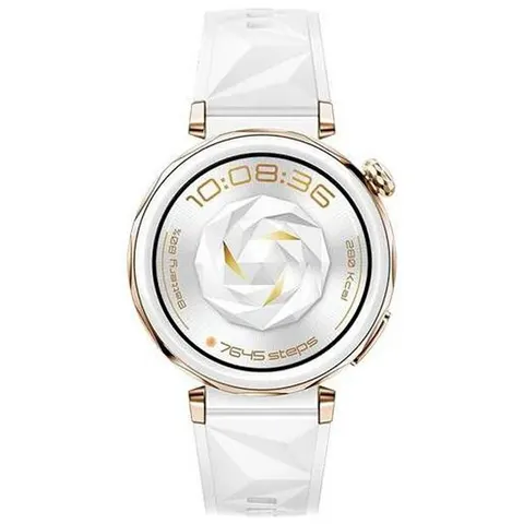 Смарт-часы Huawei Watch GT 5 Pro 42mm White Fluoroelastomer Strap
