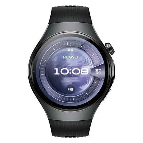 Смарт-часы Huawei Watch 5 46mm Black Fluoroelastomer Strap