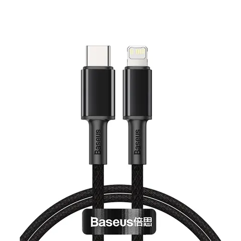 Кабель Baseus High Density Braided Fast Charging Data Cable Type-C to Lightning 20W