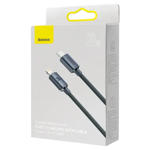 Кабель Baseus Crystal Shine Series Fast Charging Data Cable Type-C to Lightning 20W