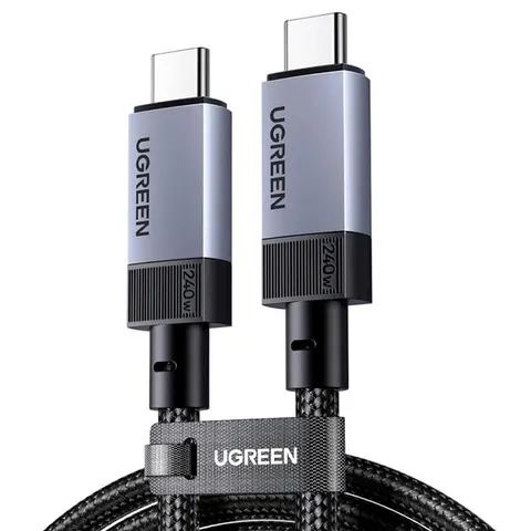 Кабель Ugreen High Quality USB-C Cable L701/USB-C to USB-C 240W 10Gbps Max 1m (35767)