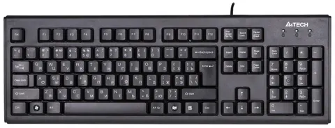 Клавиатура A4Tech KM-720 FN-KEY MULTIMEDIA KEYBOARD USB BLACK US+RUSSIAN