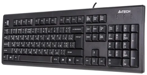 Клавиатура A4Tech KM-720 FN-KEY MULTIMEDIA KEYBOARD USB BLACK US+RUSSIAN