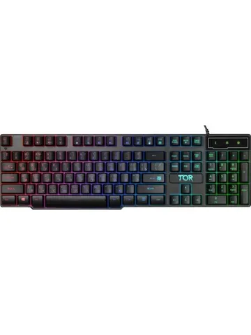Игровой набор 5 предметов игровая клавиатура/мышь/наушники/коврик/колонки Tor