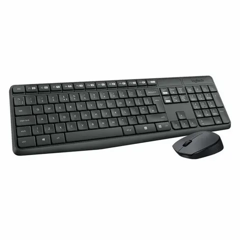 Беспроводная клавиатура и мышь Logitech MK235