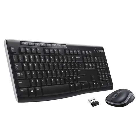 Беспроводная клавиатура и мышь Logitech MK270