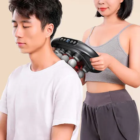 Массажный восьмиголовочный пистолет (JMQ-VTT-S6-8D-0006)