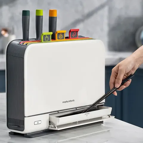Стерилизатор + Набор ножей и досок Morphy Richards Knife Chopping Board Sterilizer MR1001