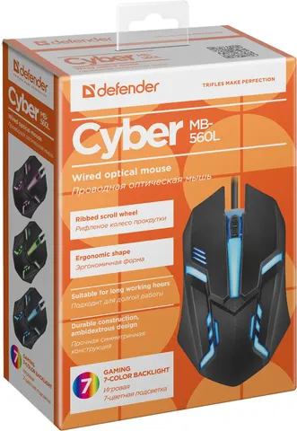 Мышка проводная Defender (MB-560L)