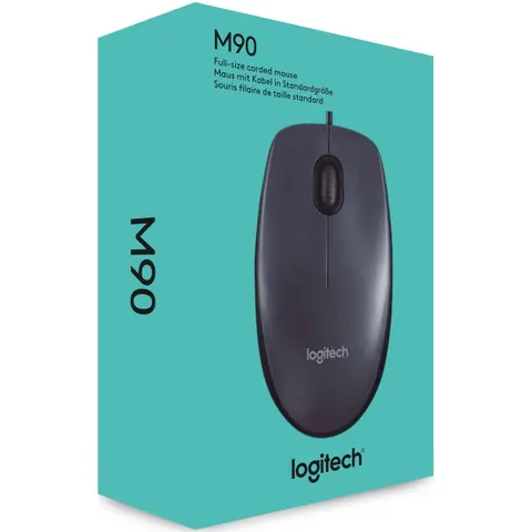 Проводная мышь Logitech M90