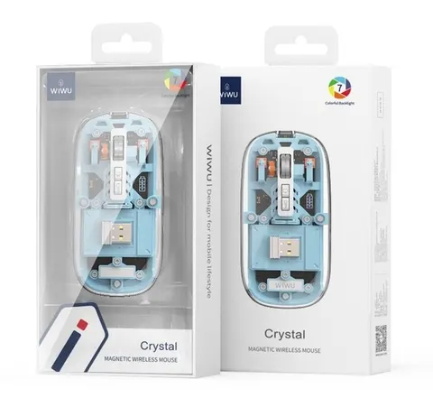 Мышка Wiwu Crystal Magnetic Wireles Mouse