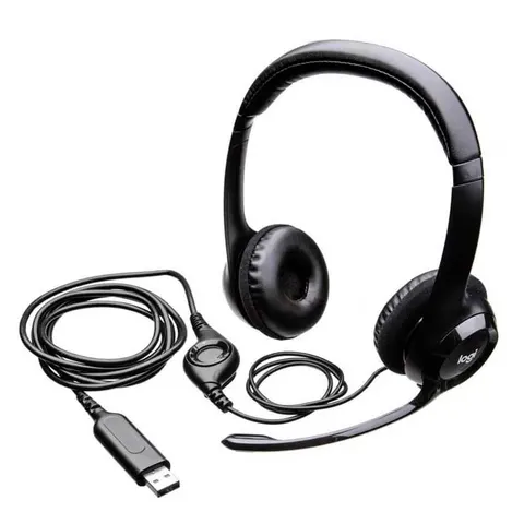 Накладные наушники Logitech H390