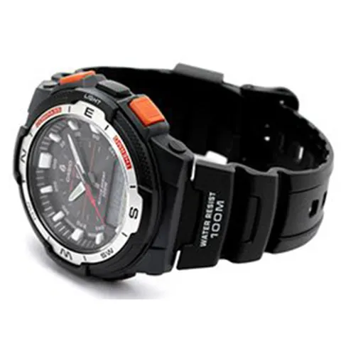 Наручные часы Casio SGW-500H-1BV Black Resin Multifunction Watch