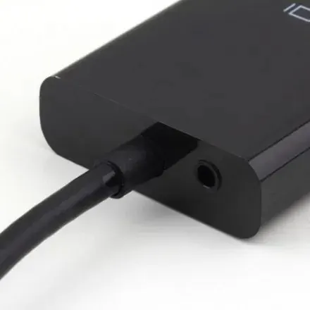 Адаптер HDMI на VGA с AUX кабелем
