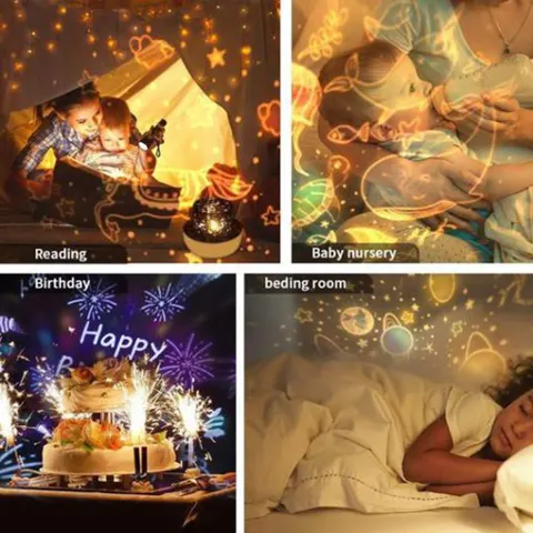 Музыкальный ночник проектор OneFire Dream Wish Box (Bluetooth)