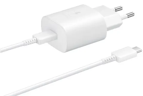 Зарядное устройство Samsung Super Fast Charging 25W PD Adapter + USB-C to USB-C Cable