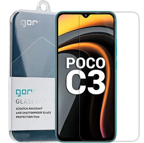 Защитное стекло GOR для Xiaomi Poco C3