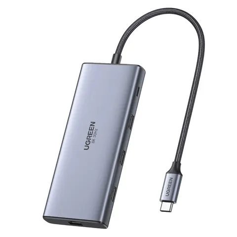 Универсальный адаптер UGreen Dock Adapter 10в1 8K (CM639/15534)