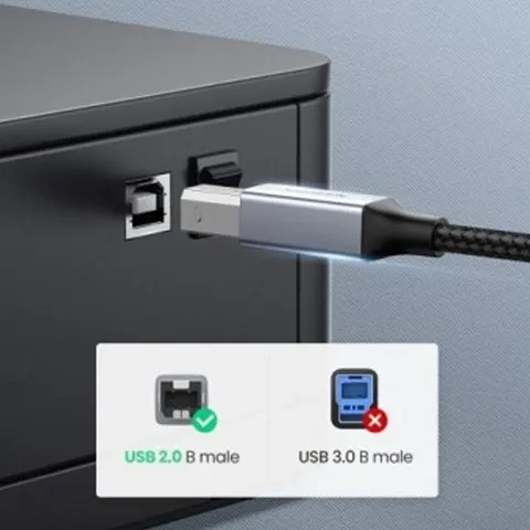 Кабель для принтера Ugreen USB-C to USB B (2M)