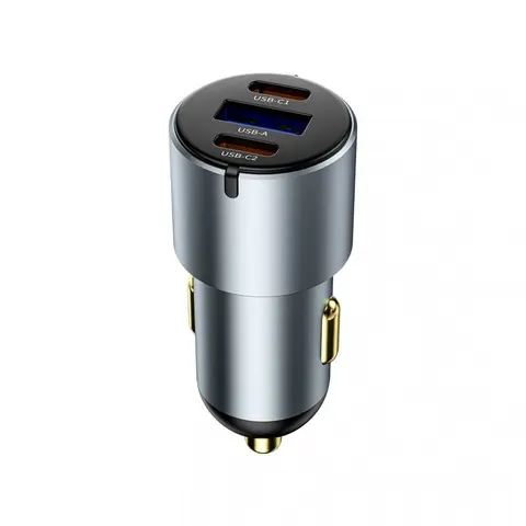 Автомобильное зарядное устройство 60W Wiwu Nano Pro A+2C Fast Car Charger Wi-CC032
