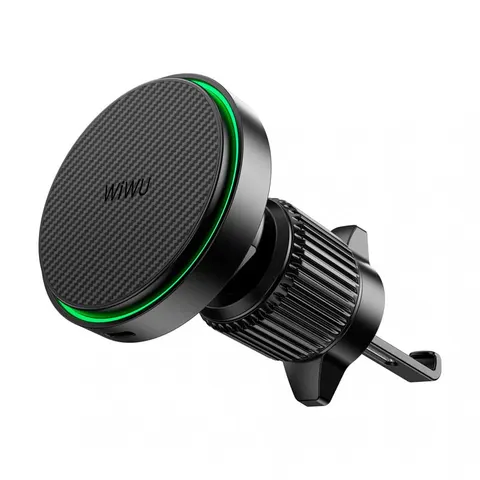 Автомобильное зарядное устройство Wiwu Aramid Fiber Warriors 15W Magnetic Car Charger Wi-CH325