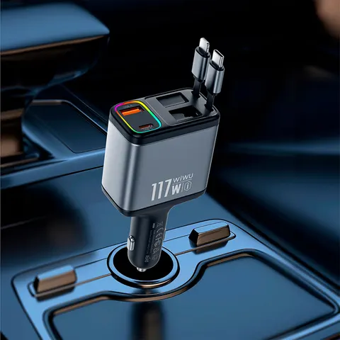 Автомобильное зарядное устройство Wiwu Exeed Fast Car Charger (Wi-QC027)