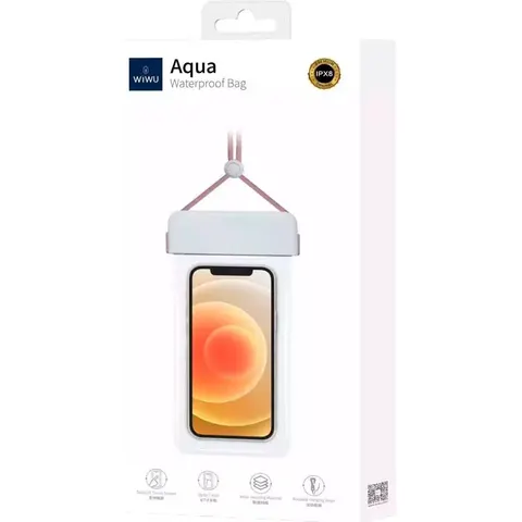 Чехол водонепроницаемый WiWU Aqua Waterproof bag Storage Bag for Outside Swimming для устройств до 7 дюймов