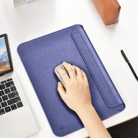 Чехол для макбука Wiwu Geniunie Leather Sleeve 13.3