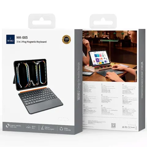 Чехол-клавиатура Wiwu Combo 3 in 1 for iPad Pro 11