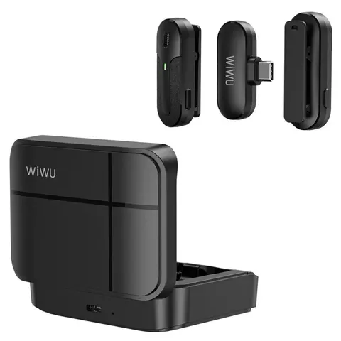 Беспроводной микрофон Wiwu Duo Wireles Mini Microphone Type-C Wi-WM002