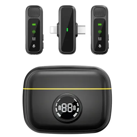 Беспроводной микрофон Wiwu Duo Wireles Mini Microphone Wi-WM003