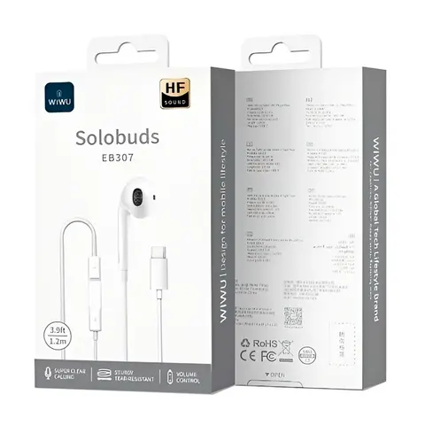 Проводные наушники Wiwu Solobuds EB307 на одно ухо R